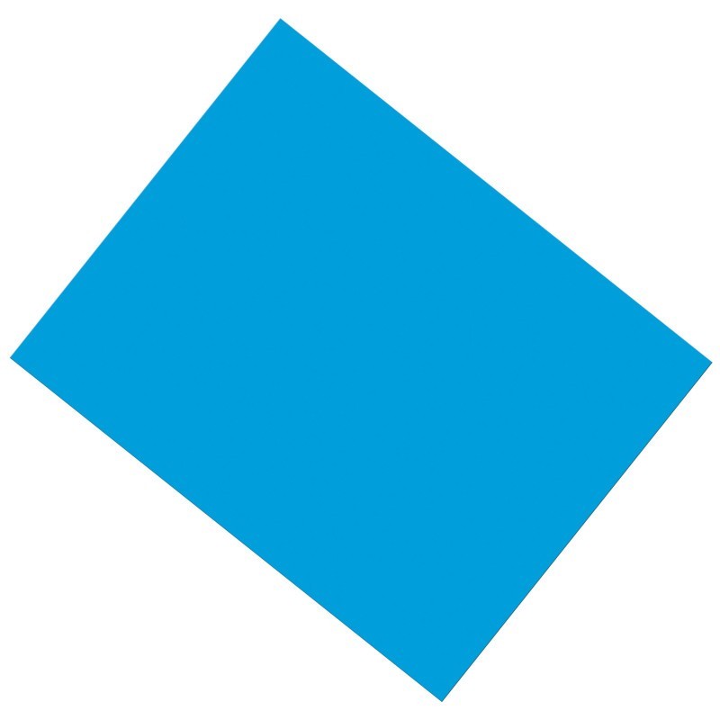 UCreate® Coated Poster Board, Blue, 22" x 28", 25 Sheets