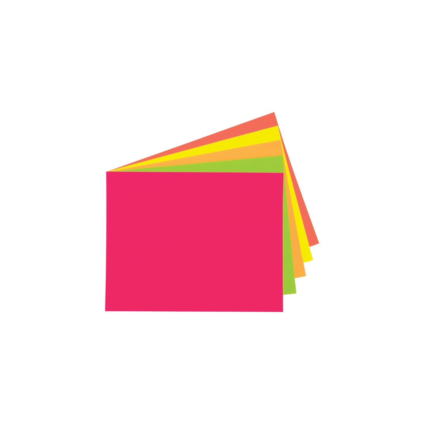 UCreate® Poster Board, 5 Assorted Colors, Neon, 11" x 14", 5 Sheets