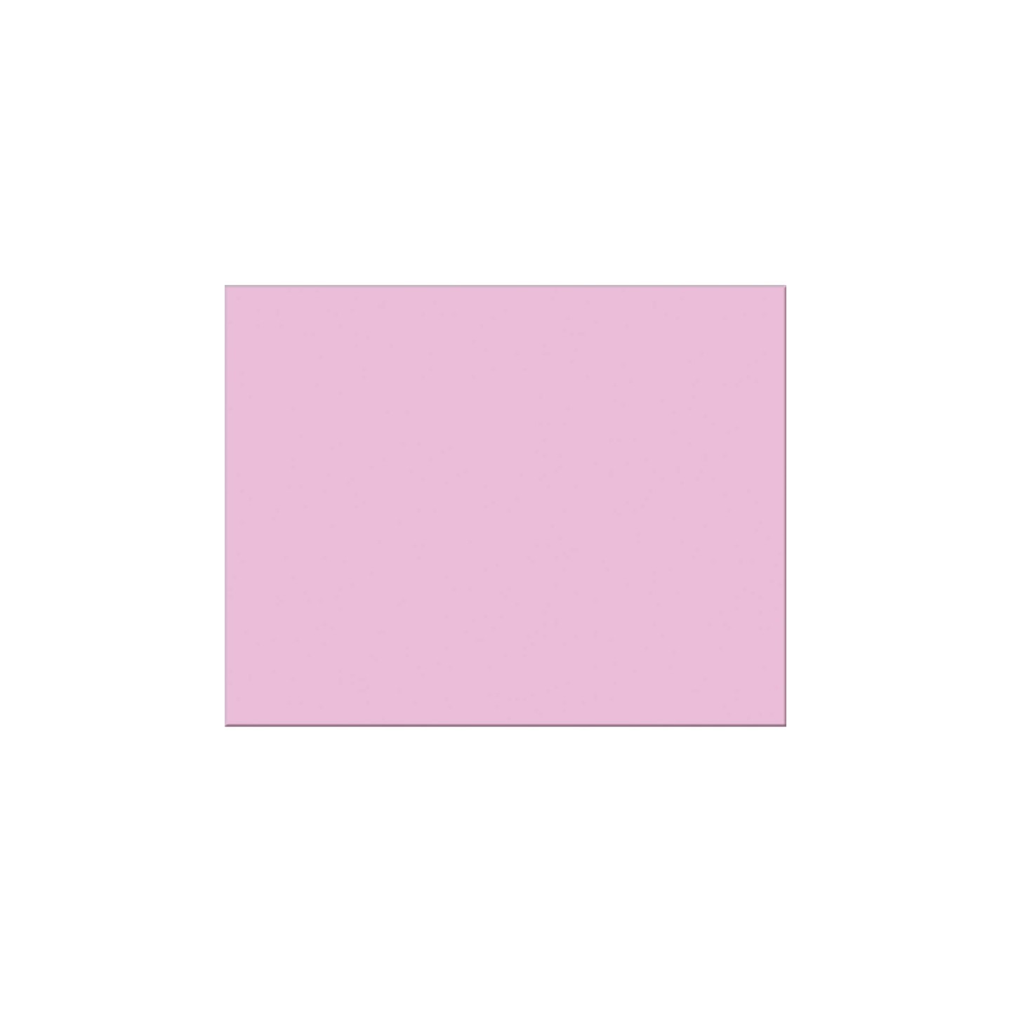 Pacon® 4-Ply Railroad Board, Pink, 22" x 28", 25 Sheets