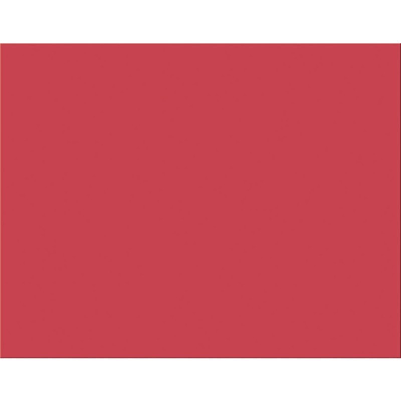 Pacon® 4-Ply Railroad Board, Red, 22" x 28", 25 Sheets