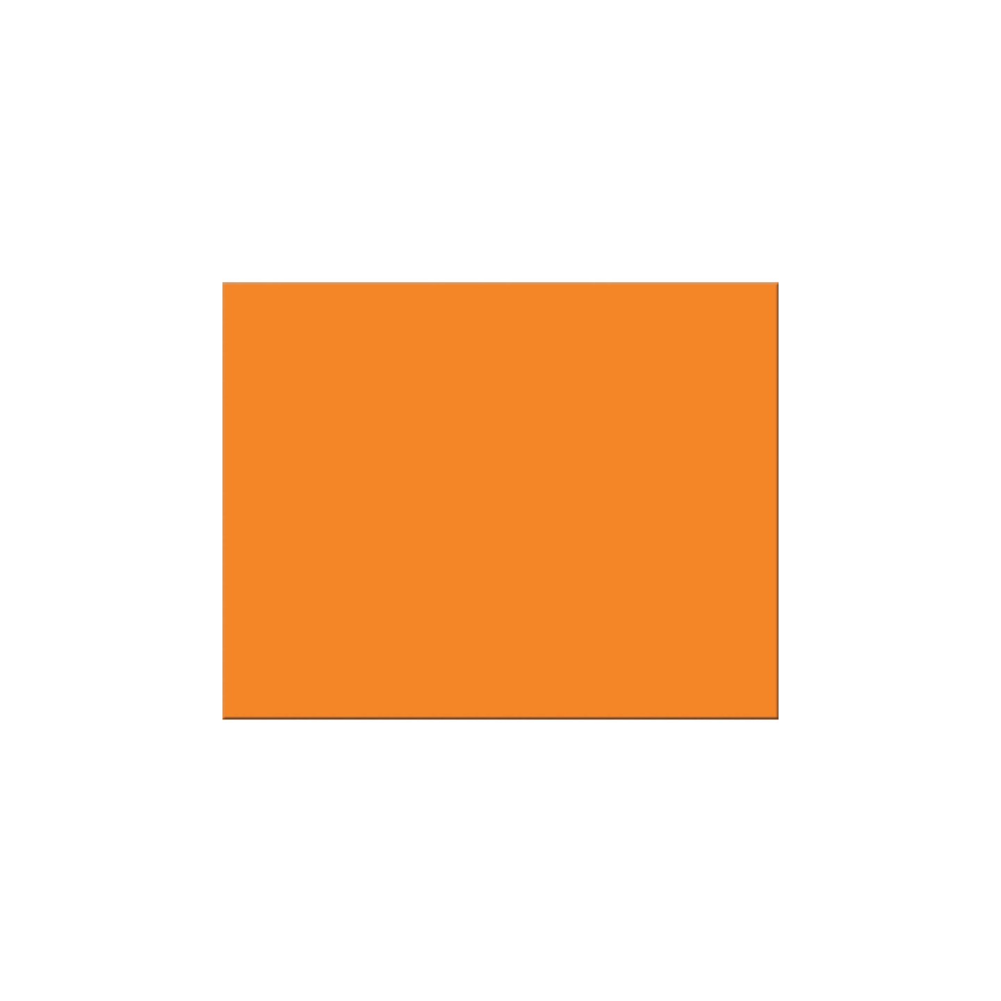 Pacon® 4-Ply Railroad Board, Orange, 22" x 28", 25 Sheets