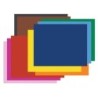 Pacon® 4-Ply Railroad Board, 10 Assorted Colors, 22" x 28", 25 Sheets