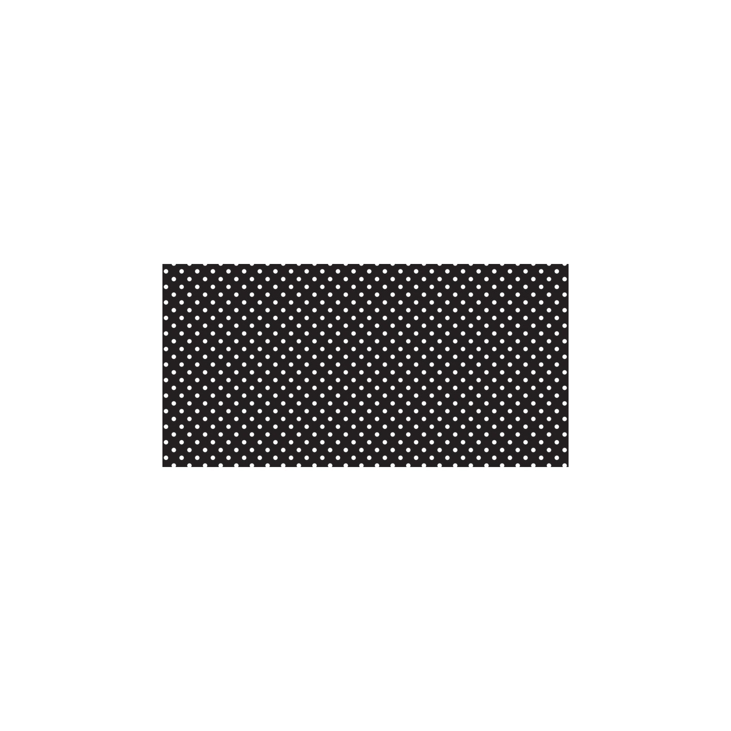 Fadeless® Bulletin Board Art Paper, Classic Dots-Black & White, 48" x 50', 1 Roll