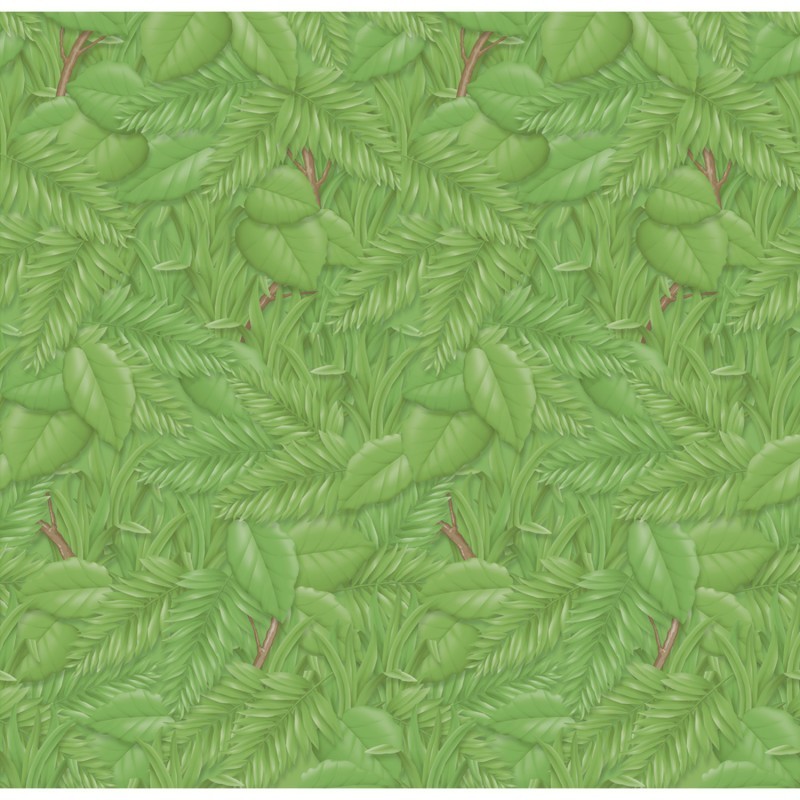 Fadeless® Bulletin Board Art Paper, Tropical Foliage, 48" x 50', 1 Roll