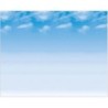 Fadeless® Bulletin Board Art Paper, Wispy Clouds, 48" x 12', 4 Rolls