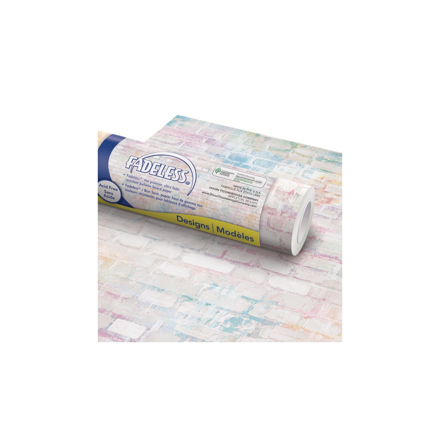 Fadeless® Bulletin Board Paper - Graffiti Wall, 48" x 50'