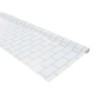 Fadeless® Bulletin Board Art Paper, White Subway Tile, 48" x 50', 1 Roll