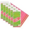 Spectra® Deluxe Bleeding Art Tissue, 10 Color Warm Assortment, 20" x 30", 20 Sheets Per Pack, 6 Packs