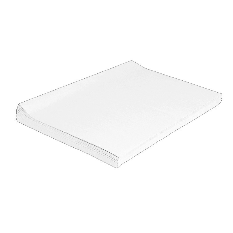 Spectra® Deluxe Bleeding Art Tissue, White, 20" x 30", 480 Sheets