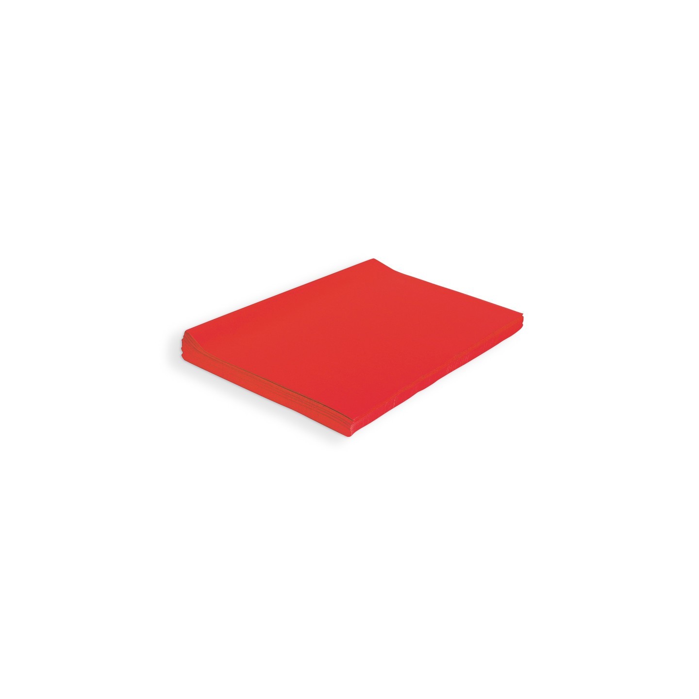 Spectra® Deluxe Bleeding Art Tissue, Scarlet, 20" x 30", 480 Sheets