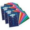 Spectra® Deluxe Bleeding Art Tissue, 25 Assorted Colors, 12" x 18", 100 Sheets Per Pack, 3 Packs