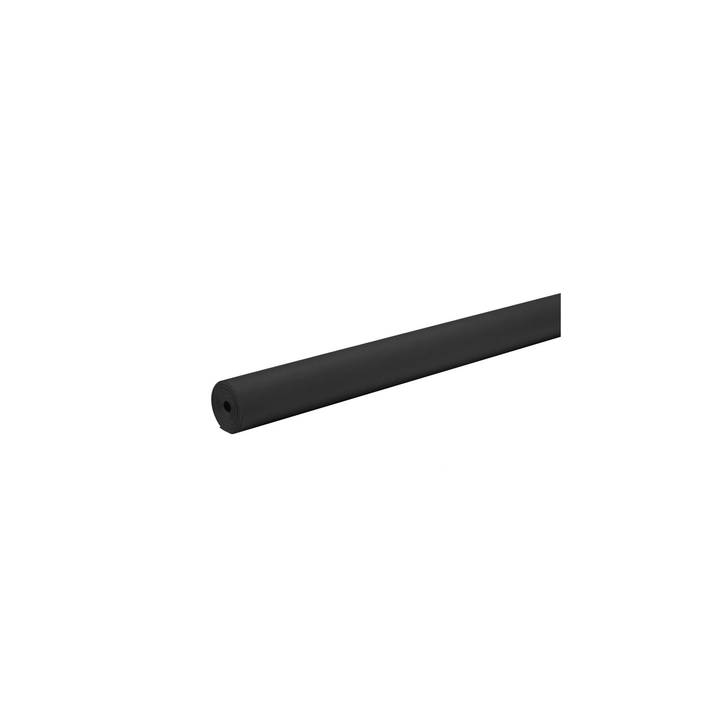 Rainbow® Colored Kraft Duo-Finish Paper, 48" x 200', Black, 1 Roll