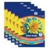 Tru-Ray® Construction Paper, Heavyweight, 5 Assorted Hot Colors, 9" x 12", 50 Sheets Per Pack, 5 Packs