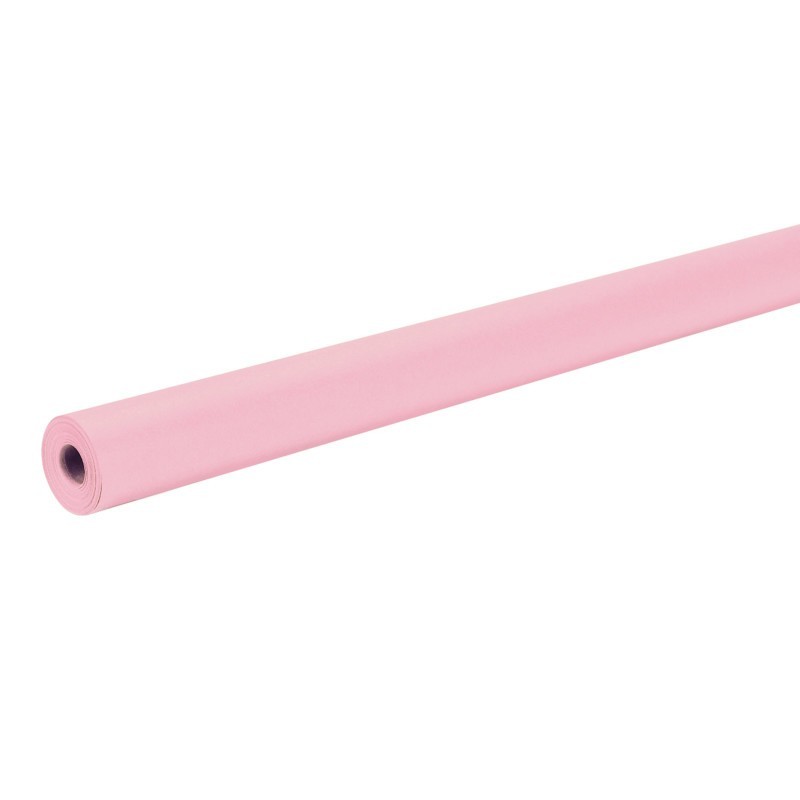 Rainbow® Colored Kraft Duo-Finish® Paper, Pink, 36" x 100', 1 Roll