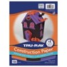 Tru-Ray® Construction Paper, Heavyweight, Halloween Assortment, Black, Orange, Purple, 9" x 12", 150 sheets