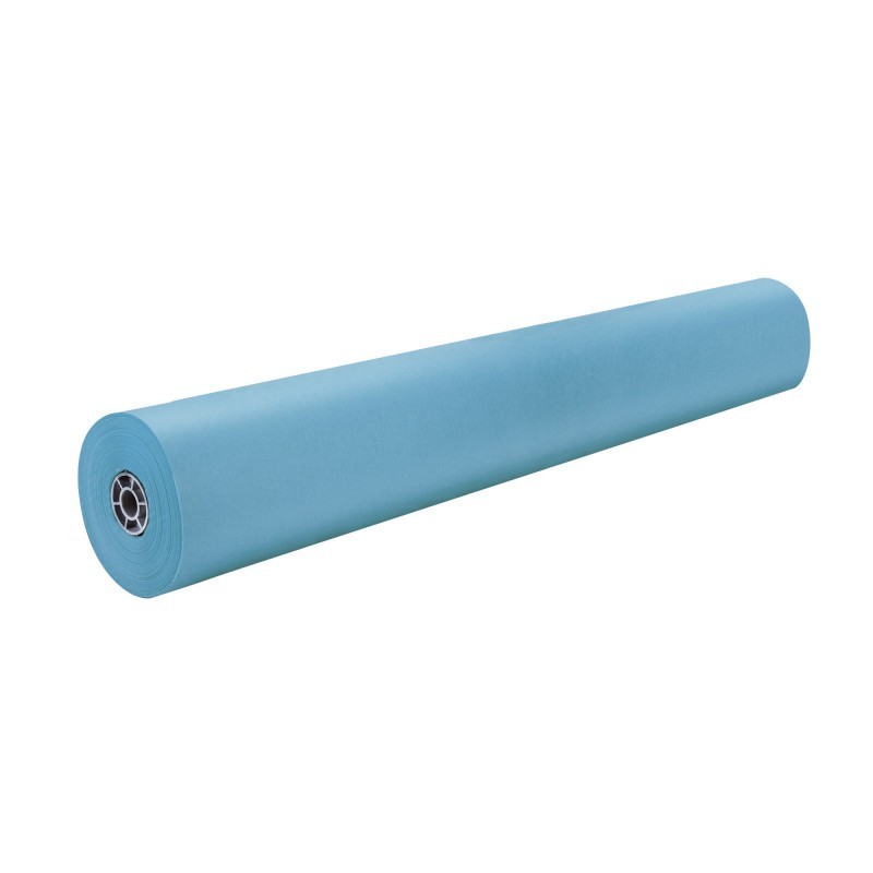 ArtKraft® Duo-Finish Paper, Sky Blue, 36" x 1,000', 1 Roll