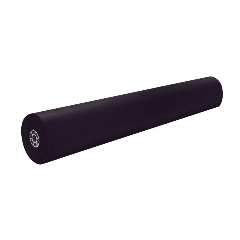 ArtKraft® Duo-Finish Paper, Black, 36" x 1,000', 1 Roll