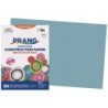 Prang® Construction Paper, Medium Weight, Sky Blue, 12" x 18", 50 Sheets