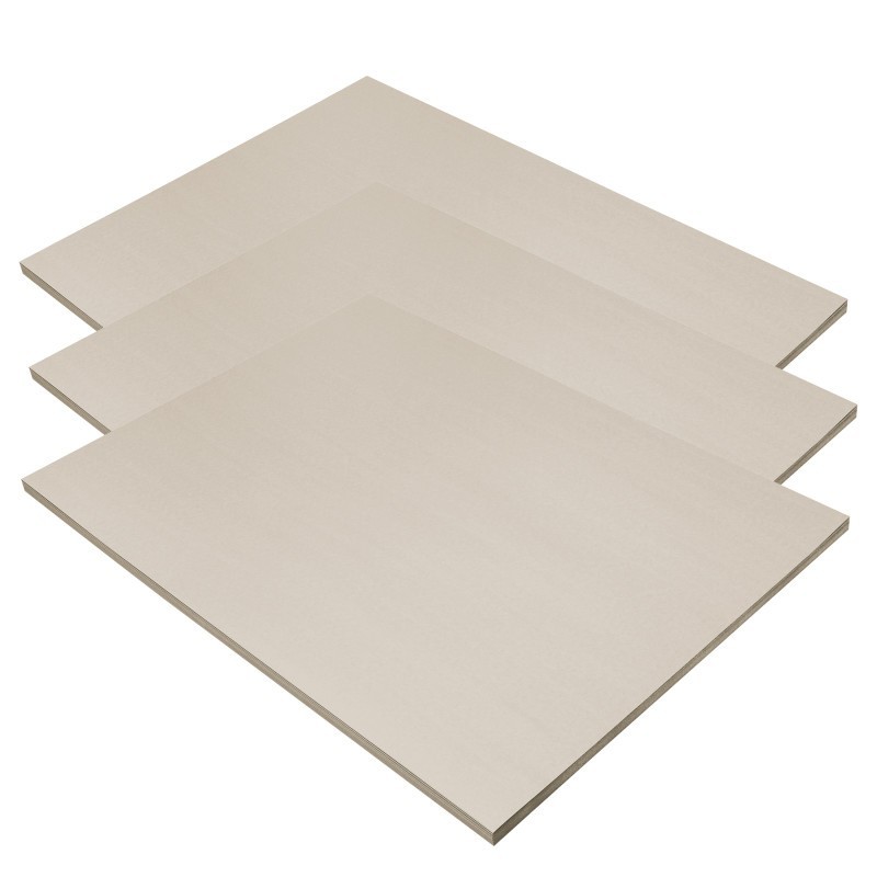 Prang® Construction Paper, Medium Weight, Gray, 18" x 24", 50 Sheets Per Pack, 3 Packs