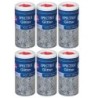 Spectra® Glitter, Silver, 4 oz. Per Jar, 6 Jars