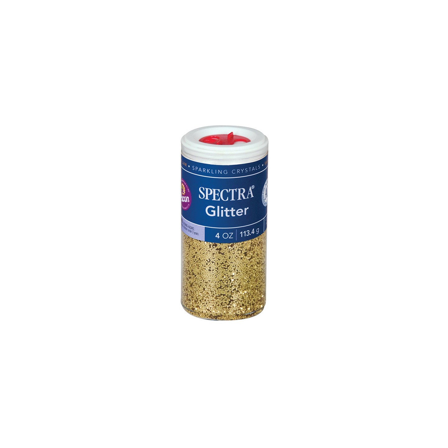 Spectra® Glitter, Gold, 4 oz., 1 Jar