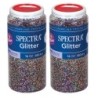 Spectra® Glitter, Multicolor, 1 lb. Per Jar, 2 Jars