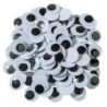 Creativity Street® Wiggle Eyes, Black, 20 mm, 100 Pieces