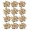 Creativity Street® Mini Spring Clothespins, Natural, 1", 50 Per Pack, 12 Packs