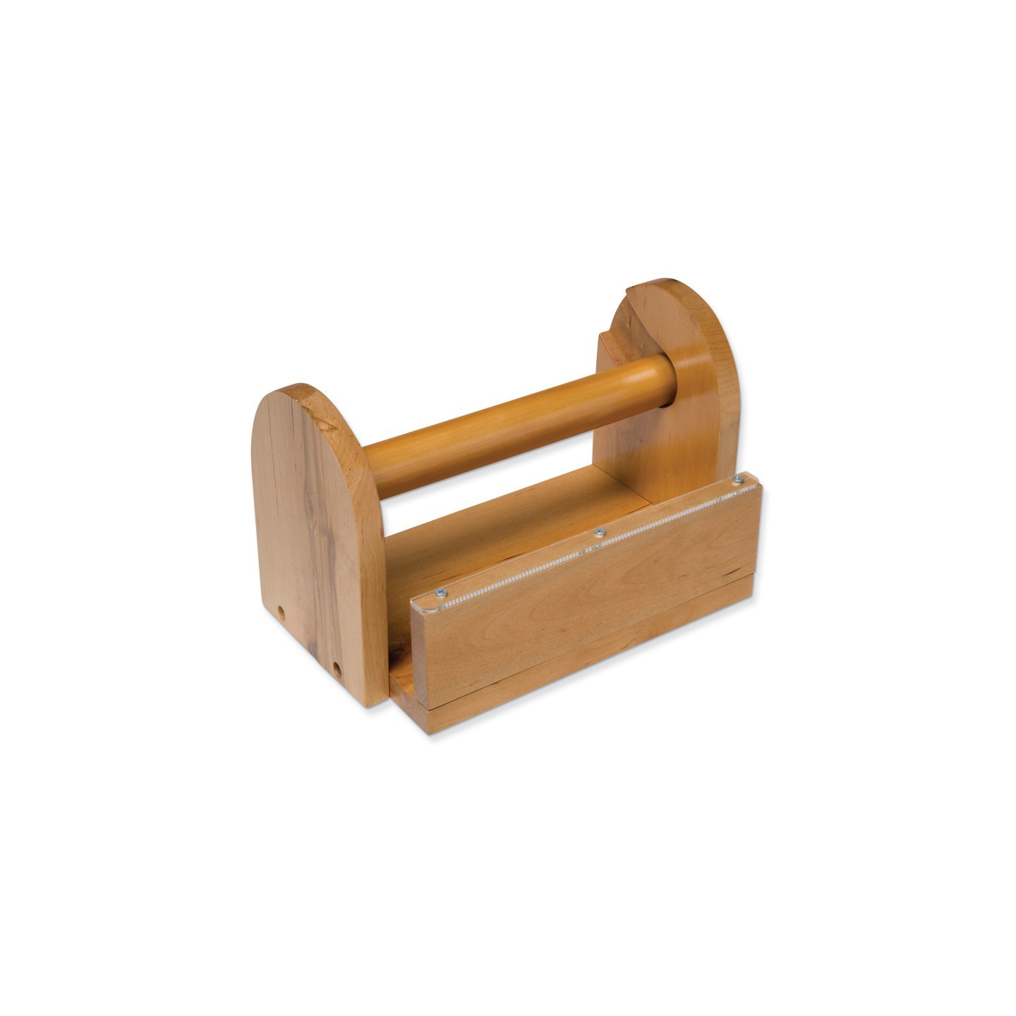 Creativity Street® Wood Masking Tape Holder, Natural Wood, 10" x 7" x 6-5/8", 1 Piece