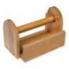 Creativity Street® Wood Masking Tape Holder, Natural Wood, 10" x 7" x 6-5/8", 1 Piece