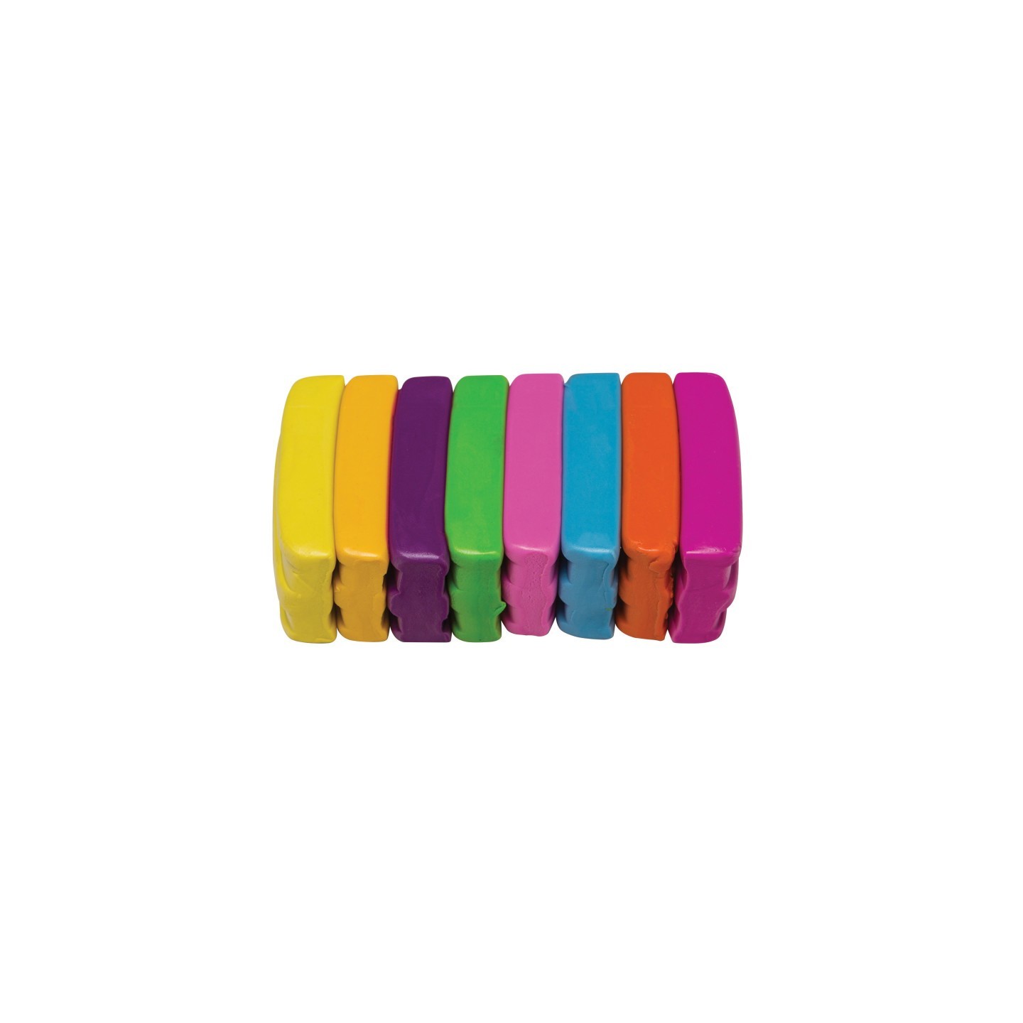 Creativity Street® Modeling Clay, 8 Neon Color Assortment, 8 Sticks, 220 grams Total