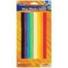 Creativity Street® Wax Works® Sticks, Assorted Bright Hues, 8", 48 Pieces