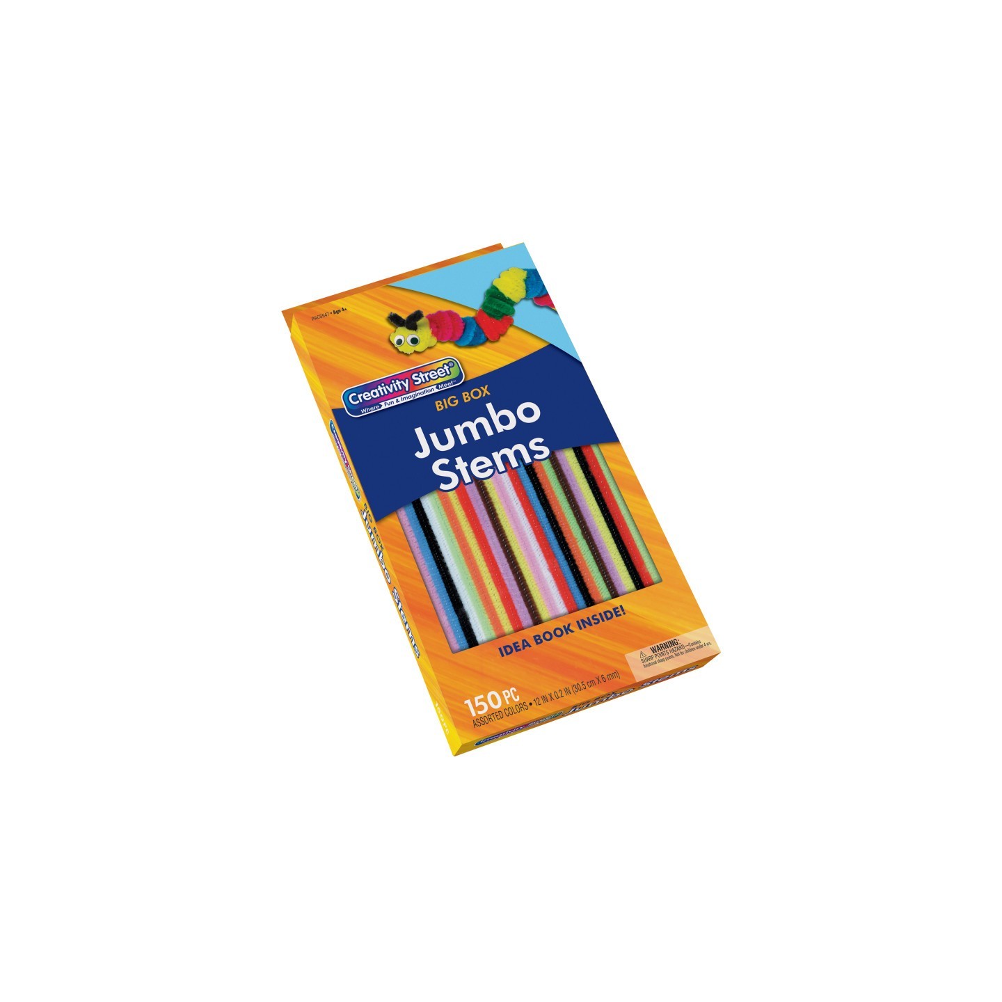 Creativity Street® Stem Variety Pack, Big Box, 12" x 6 mm, 150 Pieces