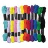 Creativity Street® Embroidery Thread, Assorted Colors, 24 Skeins, 8 Yards Each