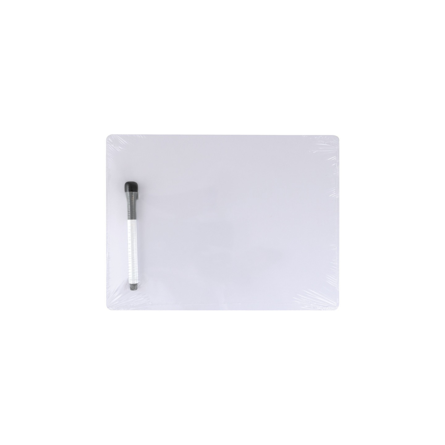 Pacon® Dry Erase Whiteboard, 1-Sided, Plain, with Marker/Eraser, 9" x 12"