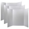 Ghostline® Foam Presentation Board, White, 1/2" Faint Grid 28" x 22", Pack of 3