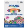 Prang® Construction Paper, Medium Weight, 10 Assorted Colors, 9" x 12", 500 Sheets