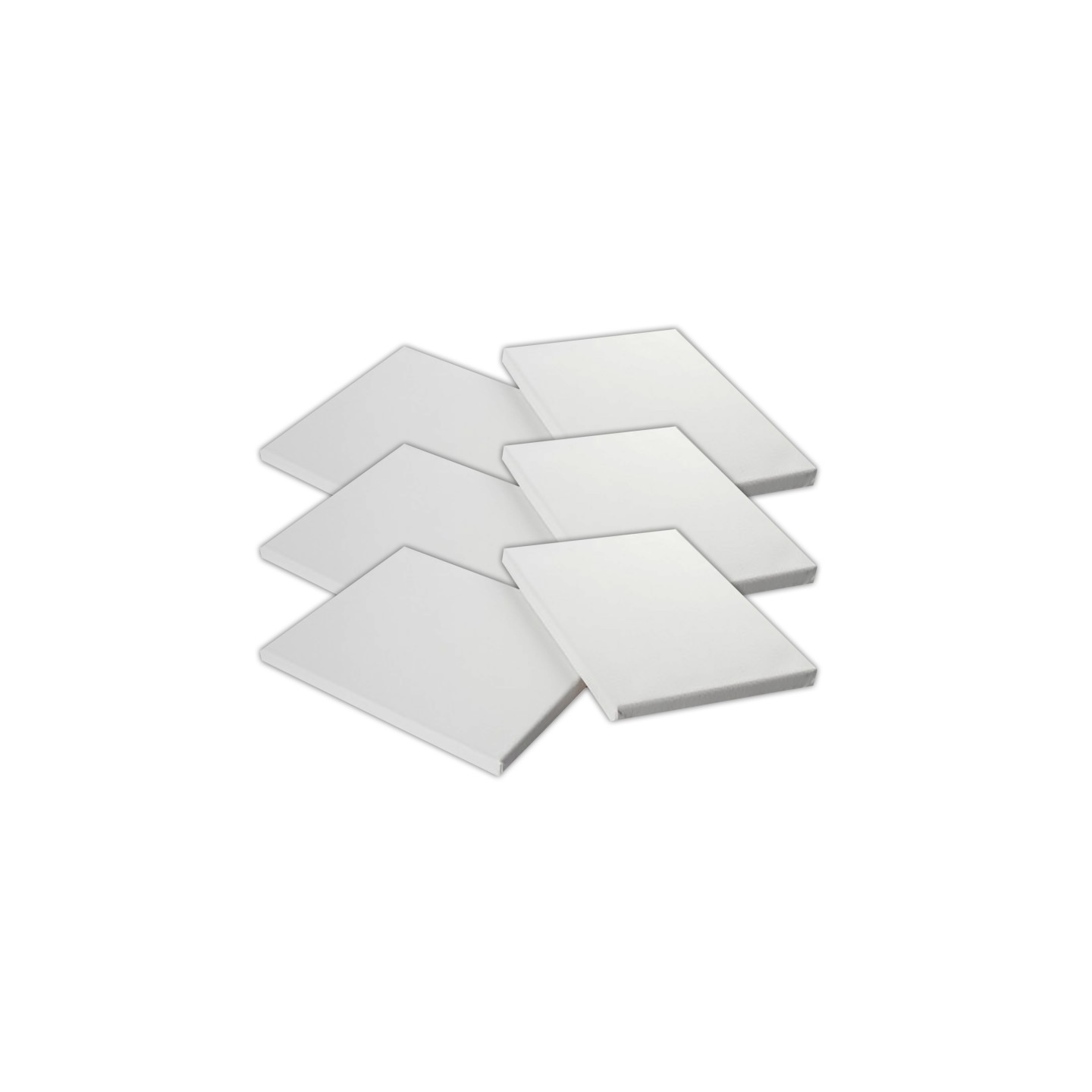 Simply® Stretched Canvas, 9" x 12", 2 Per Pack, 3 Packs