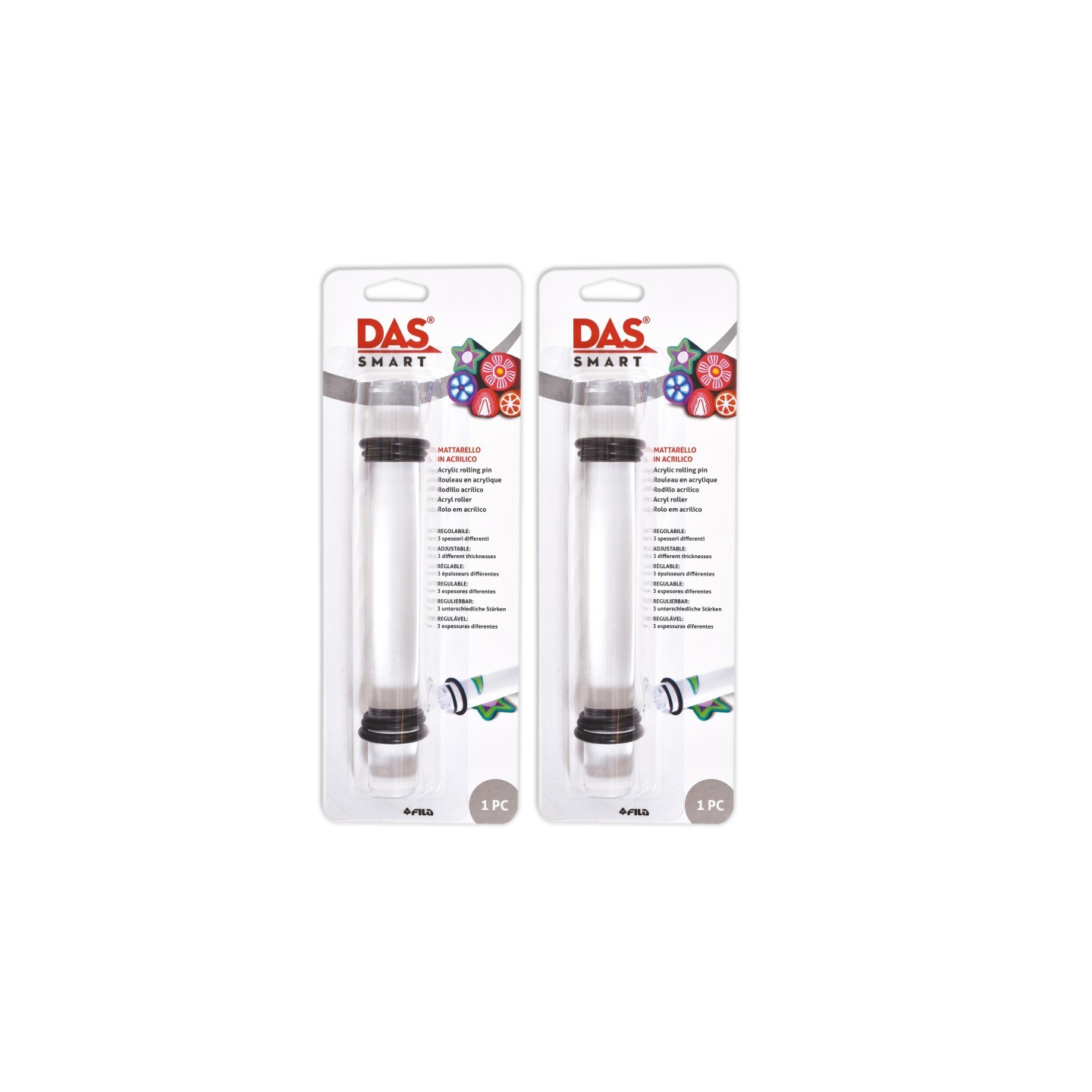 DAS® Acrylic Roller, Pack of 2