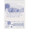 Pacon® Picture Story Chart Tablet, White, Ruled Short, 1-1/2" Ruled, 24" x 32", 25 Sheets