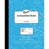 Pacon® Composition Book, Grade 2, Blue Marble, 3/4" x 3/8" x 3/8" Ruled, 9-3/4" x 7-3/4", 24 Sheets