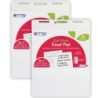 Array® Easel Pad, Self-Adhesive, White, Self-Adhesive, 20" x 23", 25 Sheets, Pack of 2