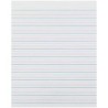 Zaner-Bloser® Sulphite Handwriting Paper, Dotted Midline, Grade 2, 1/2" x 1/4" x 1/4" Ruled Short, 8" x 10-1/2", 500 Sheets