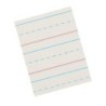 Zaner-Bloser® Newsprint Handwriting Paper, Dotted Midline, Grade 2, 1/2" x 1/4" x 1/4" Ruled Short, 8" x 10-1/2", 500 Sheets