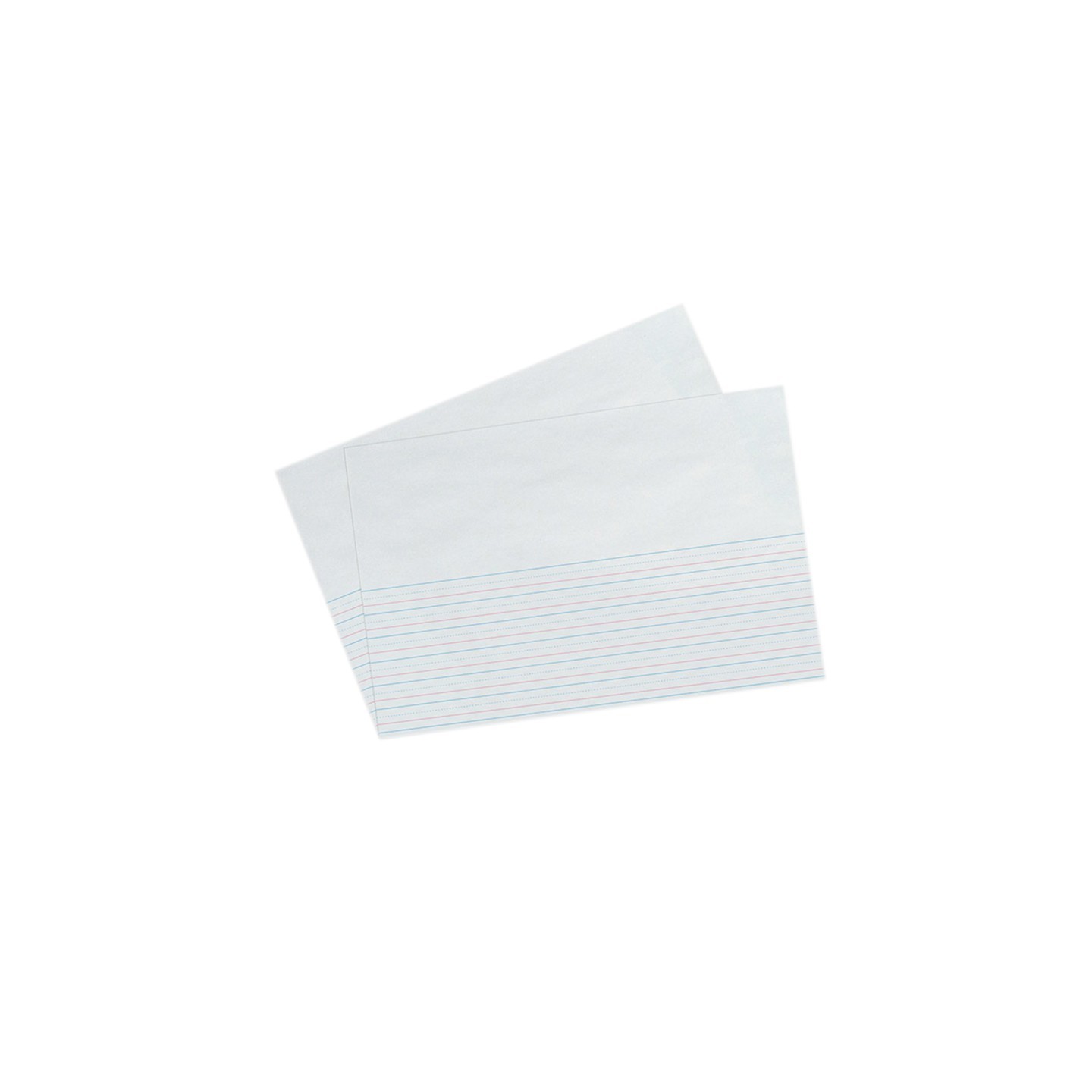 Zaner-Bloser® Picture Story Paper, Grade 1, 5/8" x 5/16" x 5/16" Ruled Long, 18" x 12", 250 Sheets