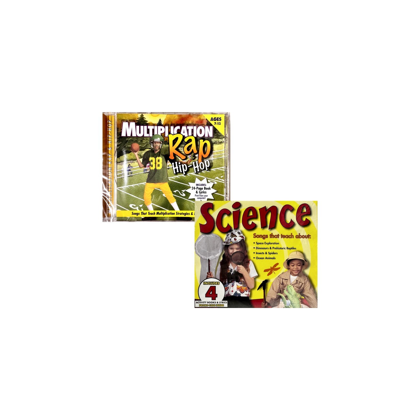 Creative Teaching Materials Science & Multiplication CD Bundle