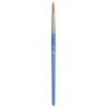 Princeton Select Artiste Round Brush, Synthetic Bristles, Short Handle Mixed Media Paintbrush, Jewel Blue, Size 8, 1 Count