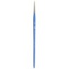 Princeton Select Artiste Spotter Brush, Synthetic Bristles, Short Handle Mixed Media Paintbrush, Jewel Blue, Size 5/0, 1 Count