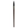 Princeton Neptune Quill Brush, Synthetic Bristles, Short Handle Watercolor Paintbrush, Dark Wood, Size 4, 1 Count
