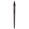 Princeton Neptune Quill Brush, Synthetic Bristles, Short Handle Watercolor Paintbrush, Dark Wood, Size 6, 1 Count
